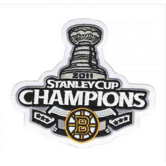 Stitched 2011 NHL Stanley Cup Final Champions Boston Bruins Jersey Patch